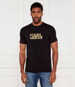 Karl Lagerfeld: Чёрная футболка 