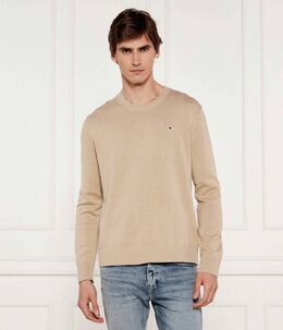 Tommy Jeans: Жёлтый свитер 