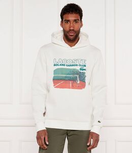 Lacoste: Белый свитер 