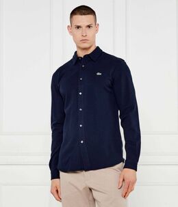 Lacoste: Синяя рубашка 