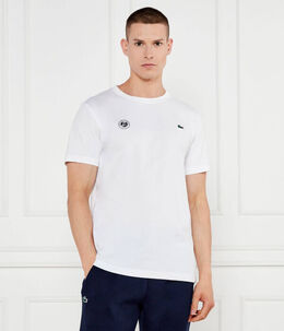 Lacoste: Белая футболка 
