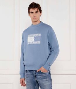 Tommy Jeans: Синий свитер 