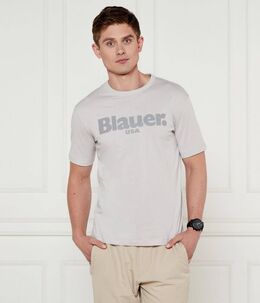 Blauer: Серая футболка 