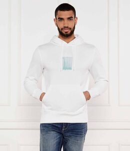 Calvin Klein Jeans: Белый свитер 
