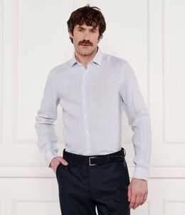 Calvin Klein: Льняная рубашка 