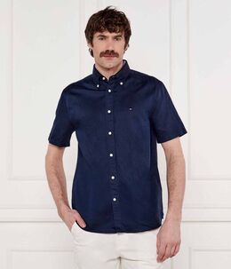 Tommy Hilfiger: Синяя рубашка 