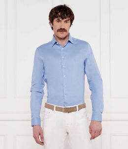 Calvin Klein: Синяя рубашка 