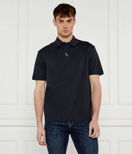 Armani Exchange: Чёрная рубашка 