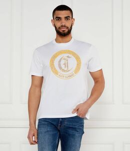 Just Cavalli: Белая футболка 
