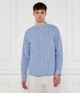 Tommy Jeans: Синяя рубашка 