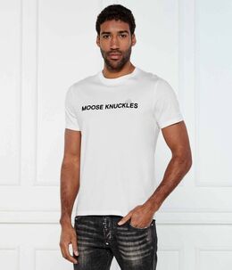 Moose Knuckles: Белая футболка 