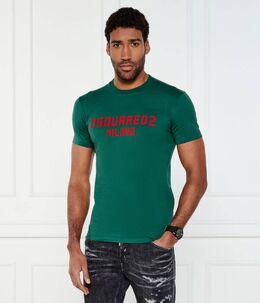 Dsquared2: Зелёная футболка  Cool