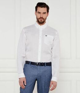 Lacoste: Льняная рубашка 