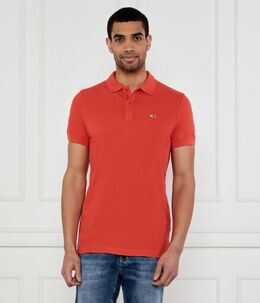 Tommy Jeans: Красная рубашка 