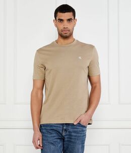 Calvin Klein Jeans: Жёлтая футболка 