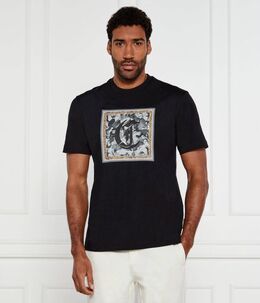 Just Cavalli: Чёрная футболка 