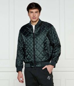 Armani Exchange: Зелёная куртка 