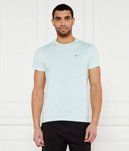Tommy Jeans: Голубая футболка 