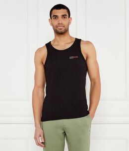 Tommy Jeans: Чёрная майка 