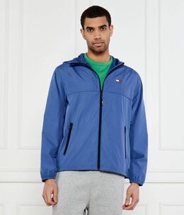 Tommy Jeans: Синяя куртка 
