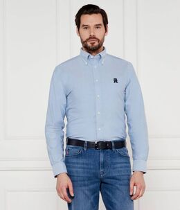Tommy Hilfiger: Синяя рубашка 
