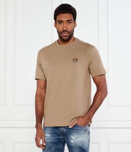 Kenzo: Жёлтая футболка 
