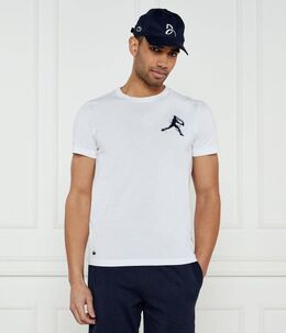 Lacoste: Белая футболка  Djokovic