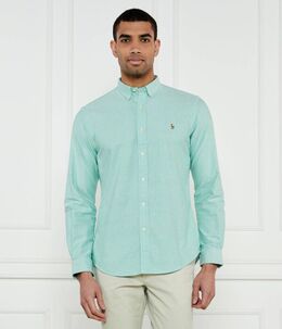 Polo Ralph Lauren: Зелёная рубашка 