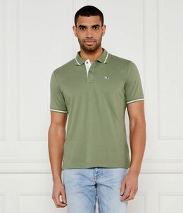 Tommy Jeans: Зелёная рубашка 