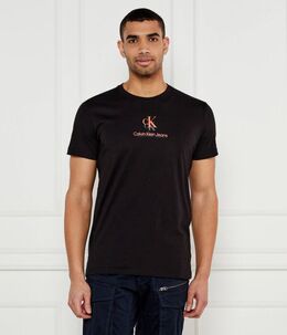 Calvin Klein Jeans: Чёрная футболка 