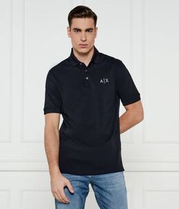 Armani Exchange: Синяя рубашка 