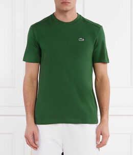 Lacoste: Зелёная футболка 