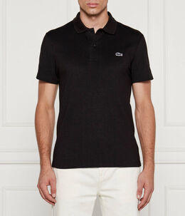 Lacoste: Чёрная рубашка 