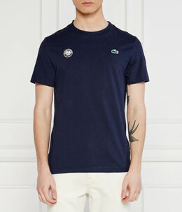 Lacoste: Синяя футболка 