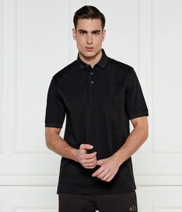 Armani Exchange: Чёрная рубашка 