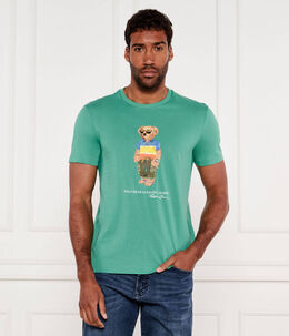 Polo Ralph Lauren: Зелёная футболка 