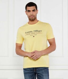 Tommy Hilfiger: Жёлтая футболка 