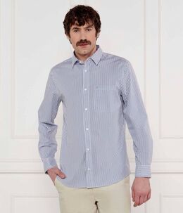 Calvin Klein: Синяя рубашка 