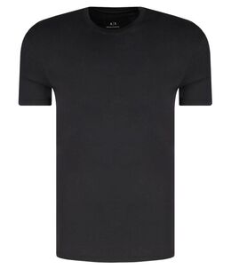 Armani Exchange: Чёрная футболка 