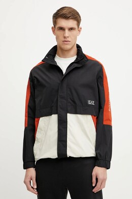 EA7 Emporio Armani: Чёрная куртка 