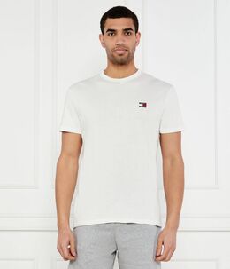 Tommy Jeans: Белая футболка 