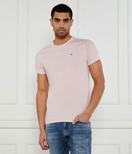 Tommy Jeans: Коричневая футболка 