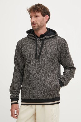 EA7 Emporio Armani: Серая толстовка 