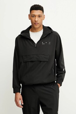 EA7 Emporio Armani: Чёрная куртка 