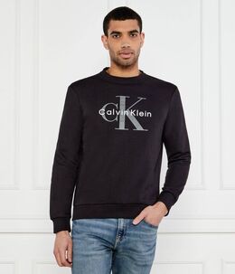 Calvin Klein Jeans: Чёрный свитер 