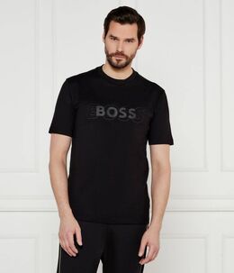 BOSS Green: Чёрная футболка 