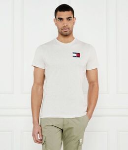 Tommy Jeans: Жёлтая футболка 