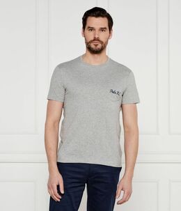 Polo Ralph Lauren: Серая футболка 