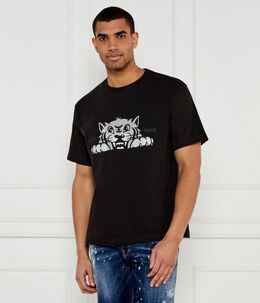 Kenzo: Футболка оверсайз 