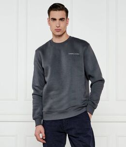 Tommy Jeans: Серый свитер 